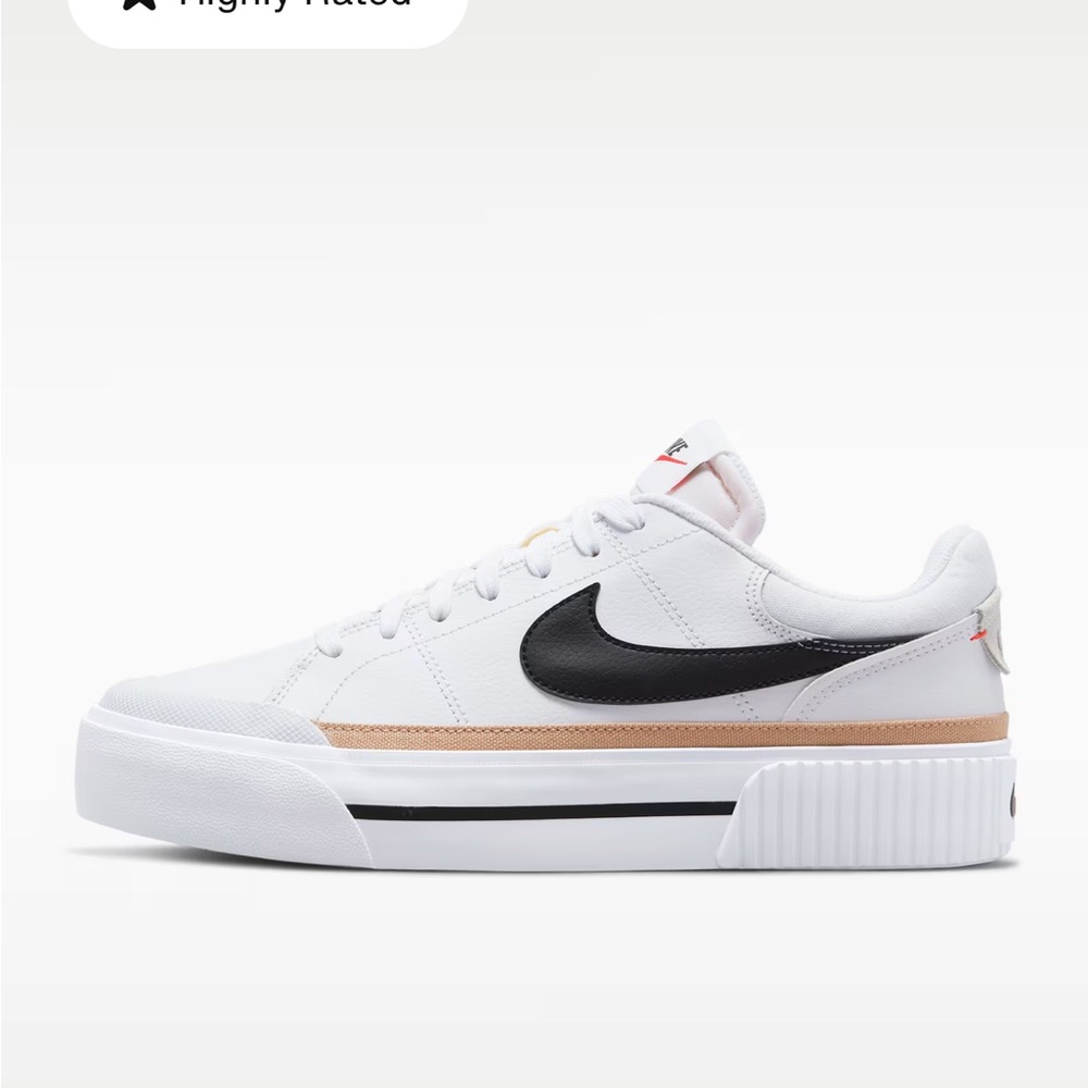 Nike-Court Legacy Lift Sneaker - Women's Size 9 brand new